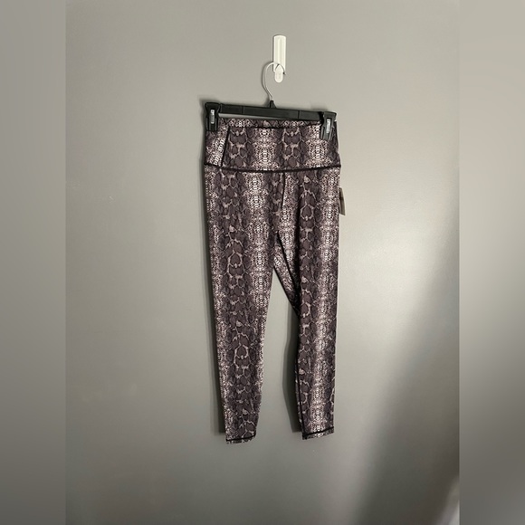 Varley Snakeskin Printed Leggings Womens Size Small NWT - Picture 3 of 7